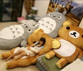 FREE SHIPPING - Big Huge Cute Models 220CM Totoro Bed Sleeping Bag Sofa Christmas Gift Kid